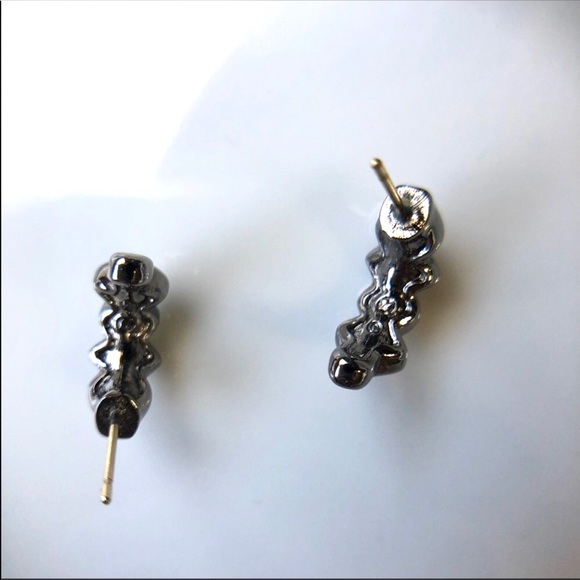 Swarovski Grey Crystal Necklace & Earrings - Picture 6 of 8